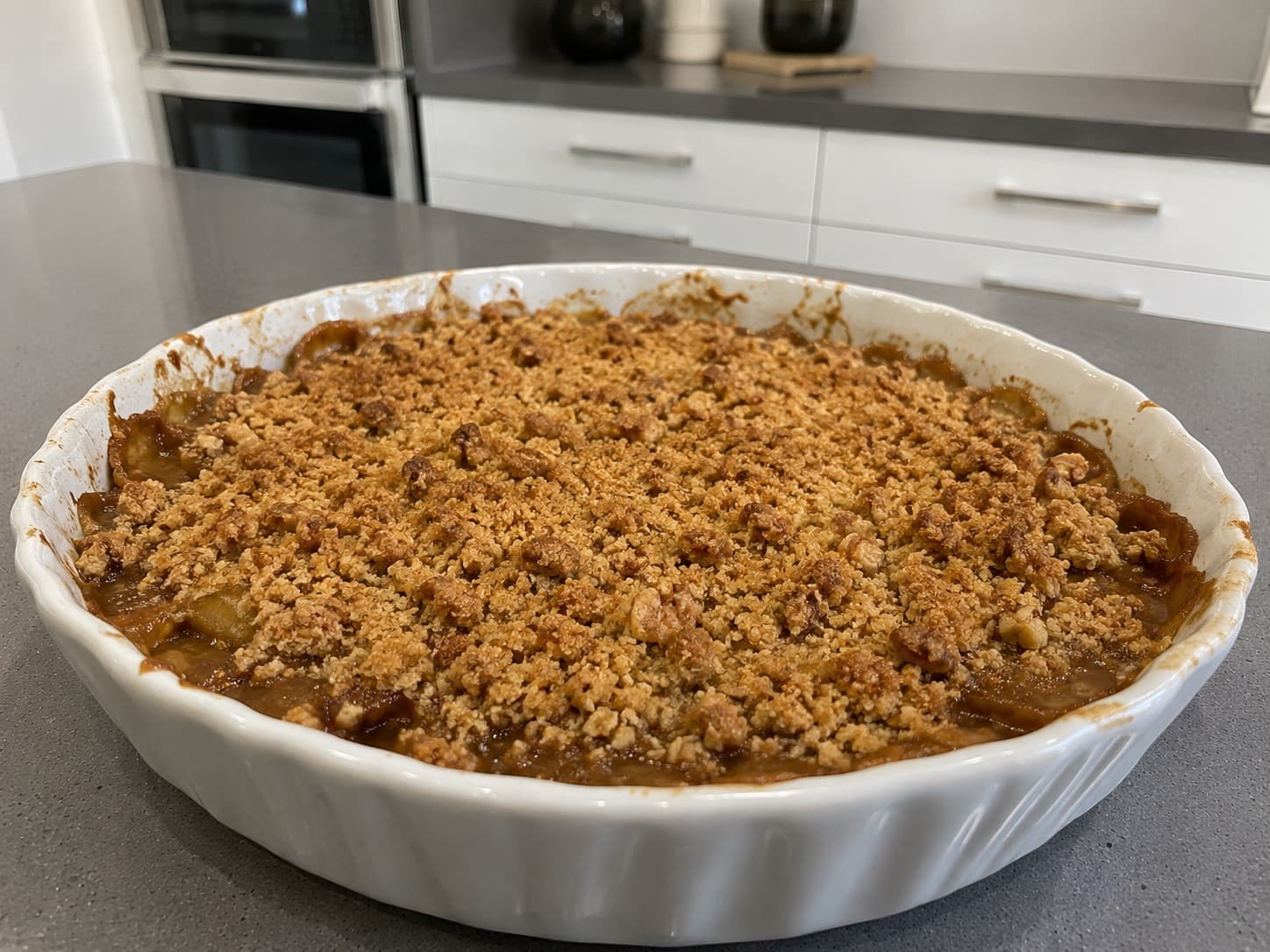 Apple Crumble (Keto-ish)