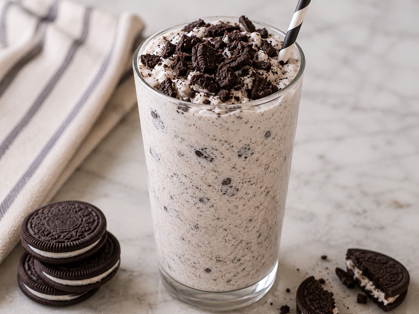 Batido de Galletas y Crema Keto