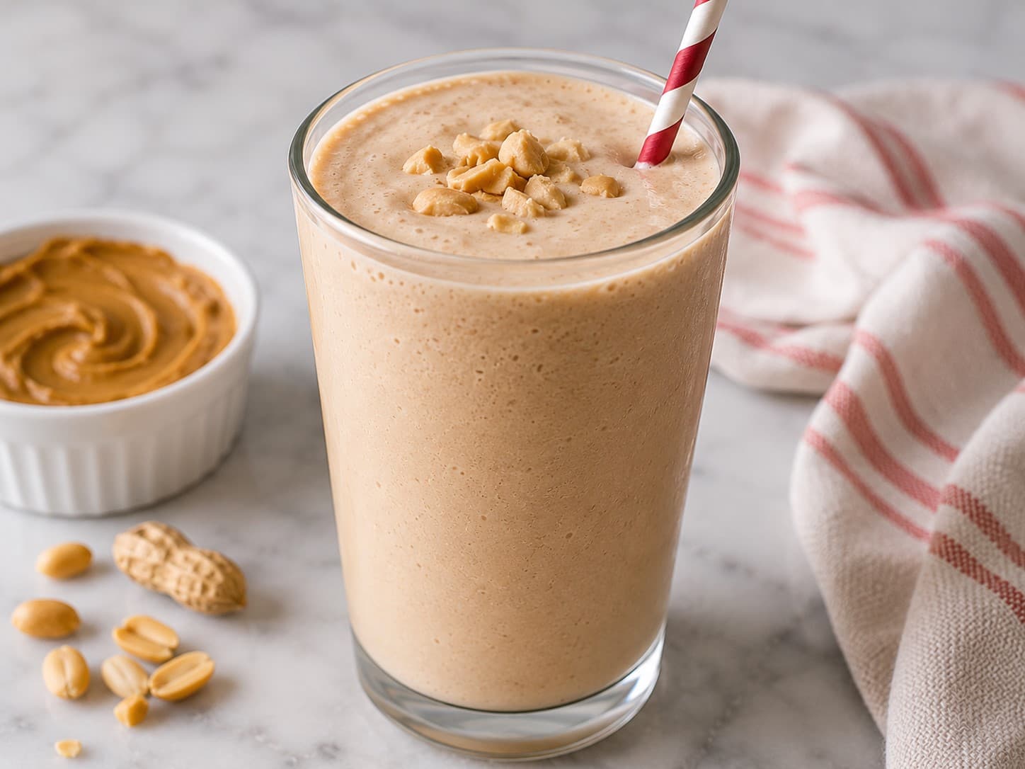 Batido de Mantequilla de Maní Keto