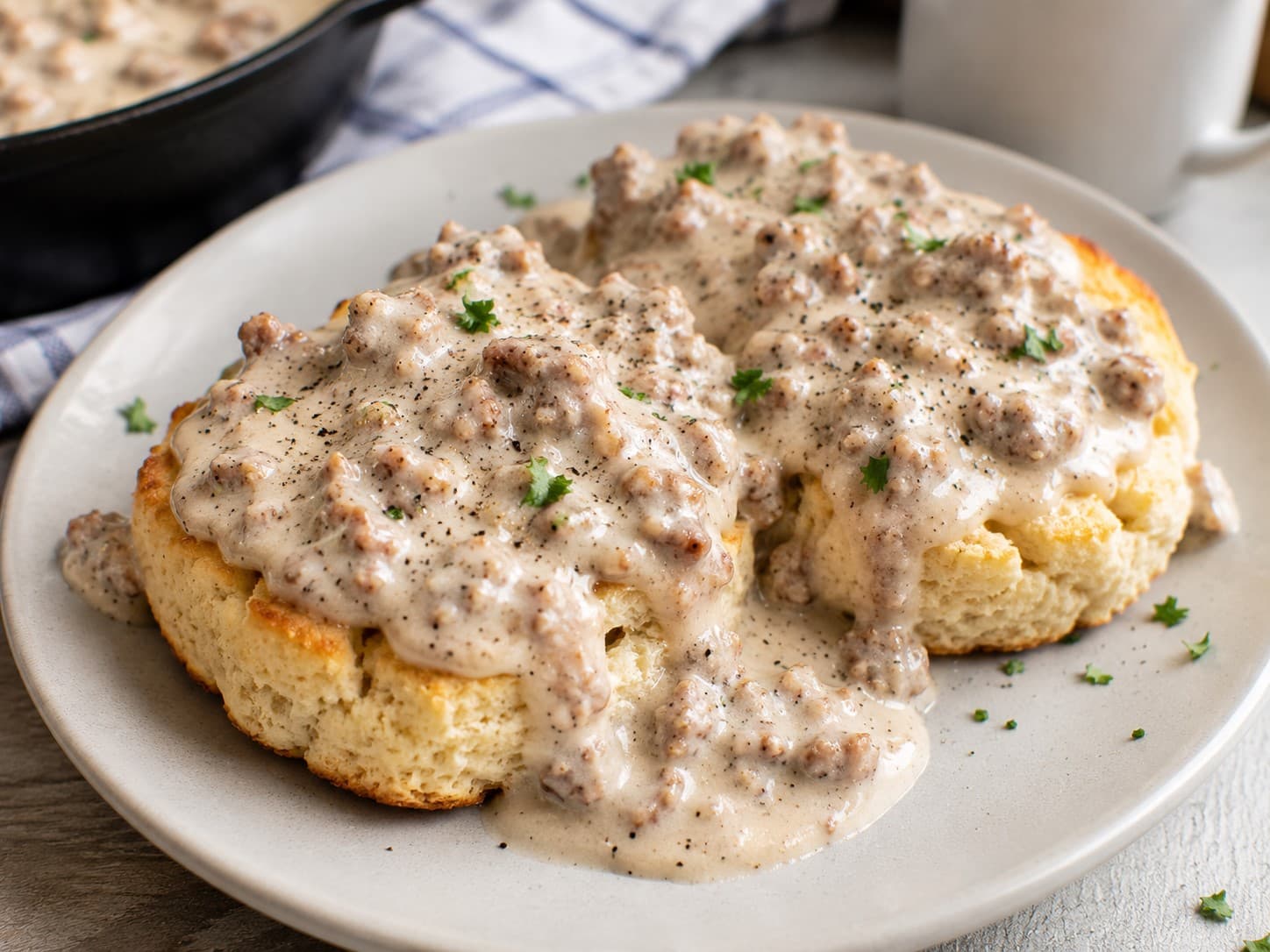 Biscuits & Gravy Keto