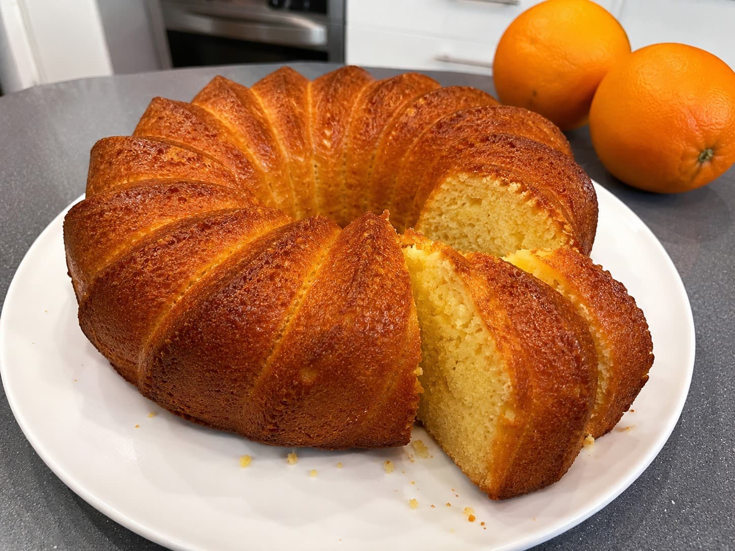 Bizcocho de Naranja KETOish