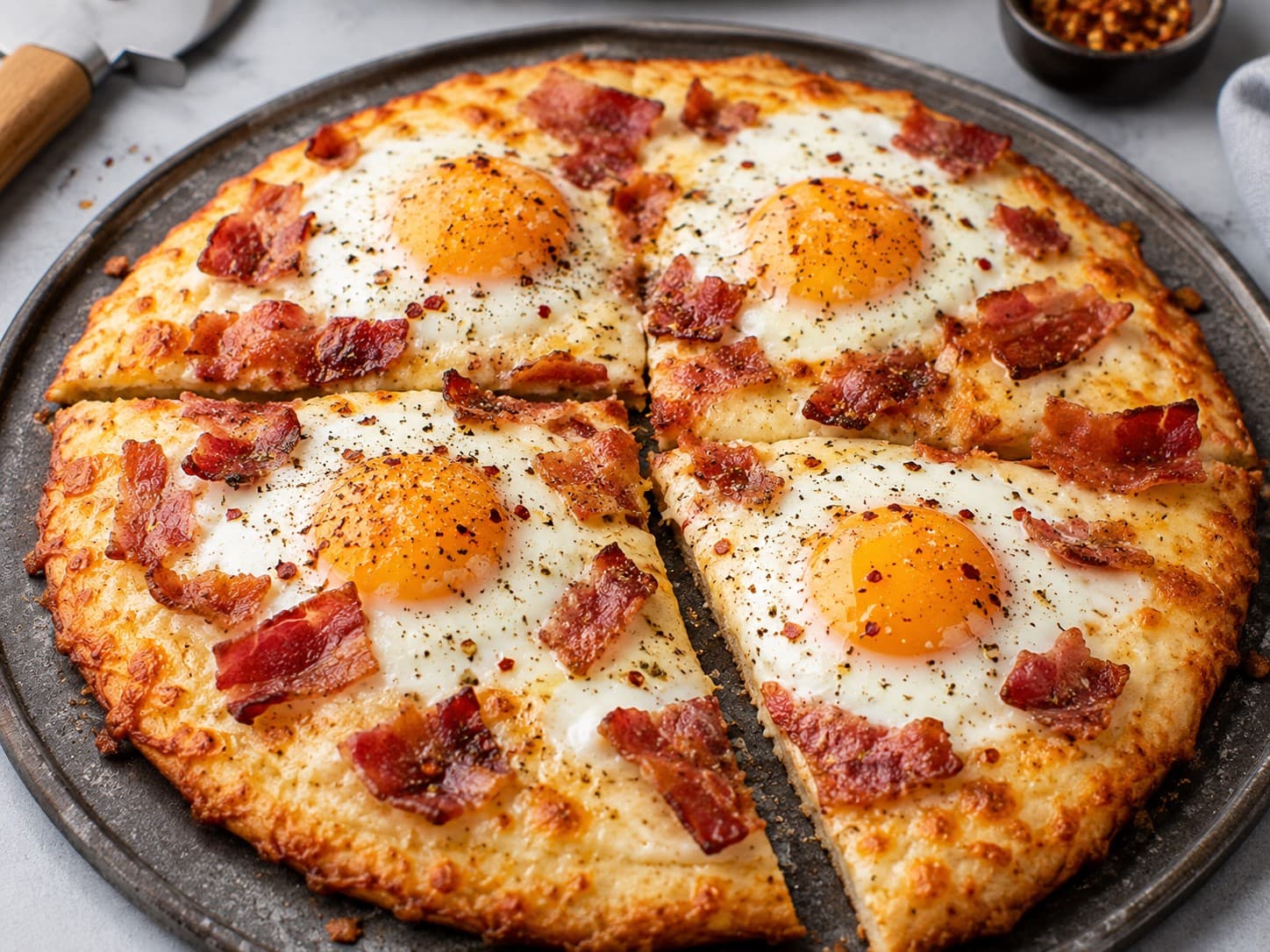 Breakfast Pizza Keto