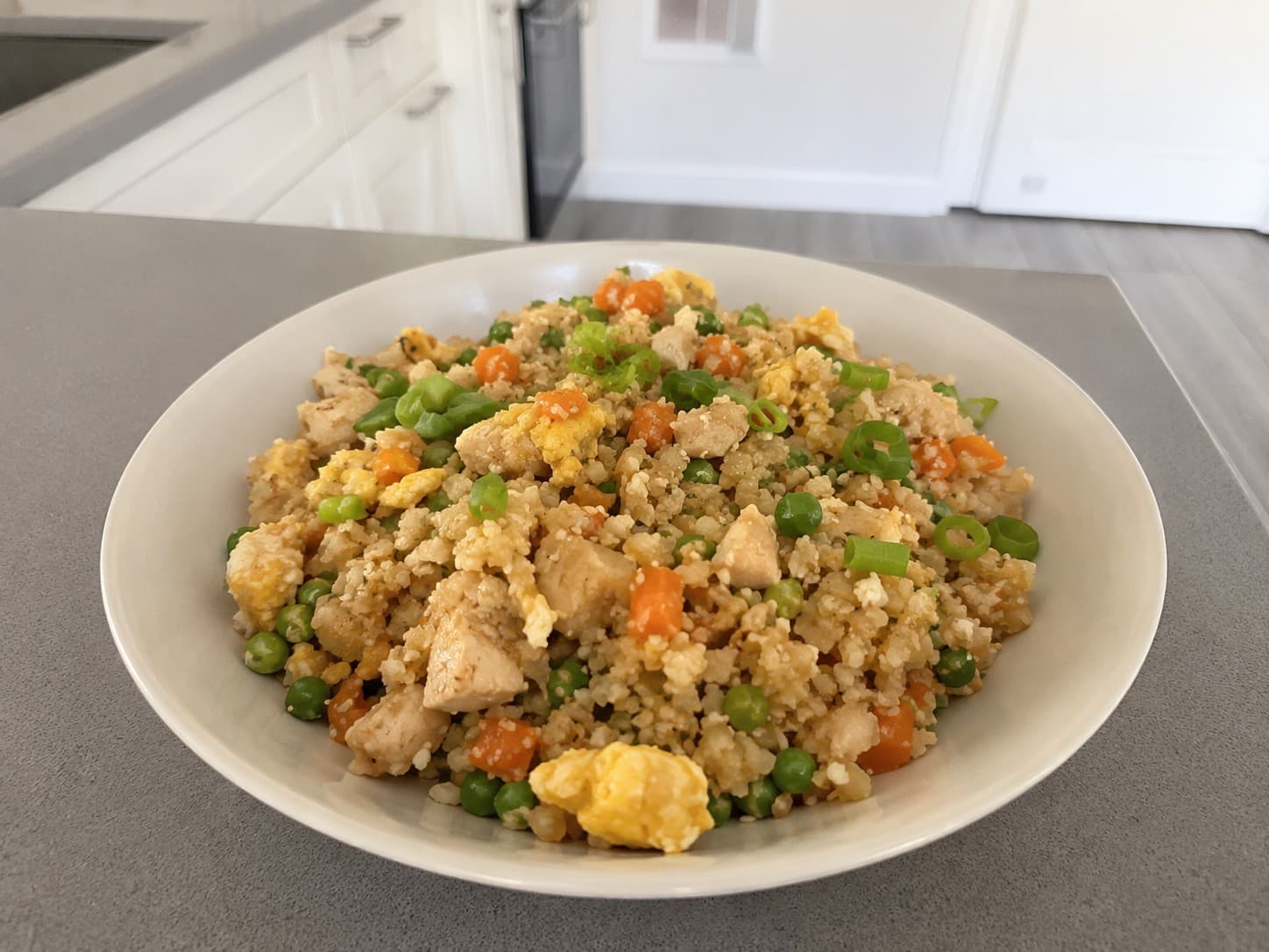 Cauliflower fried rice