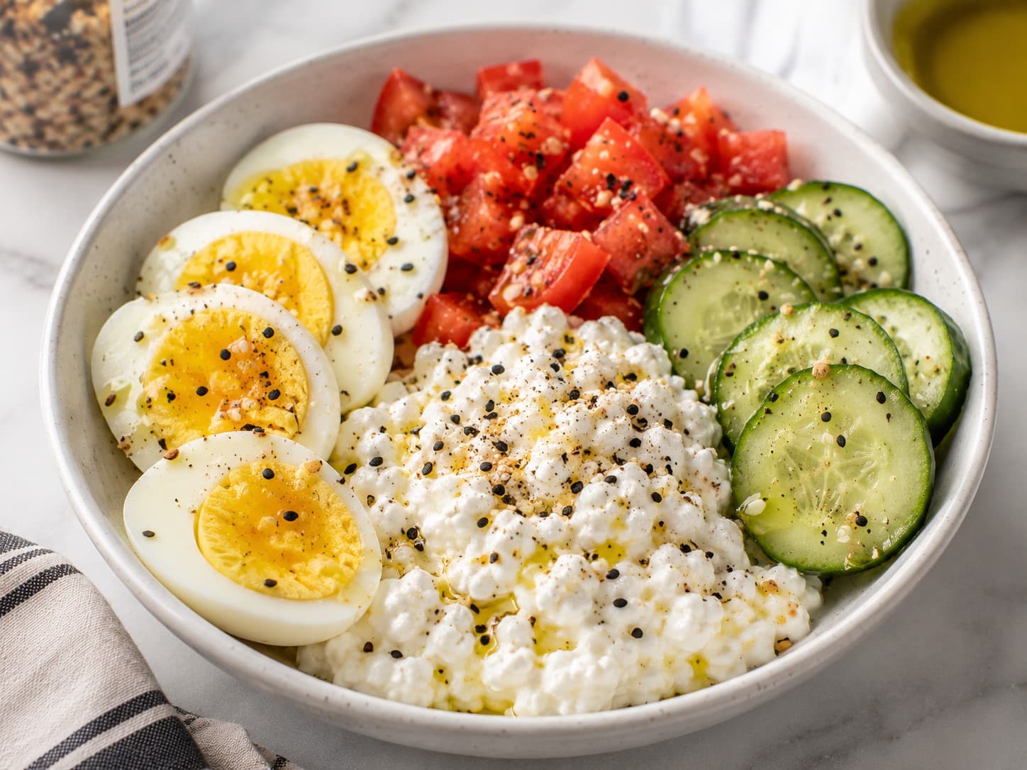 Cottage Cheese Breakfast Bowl