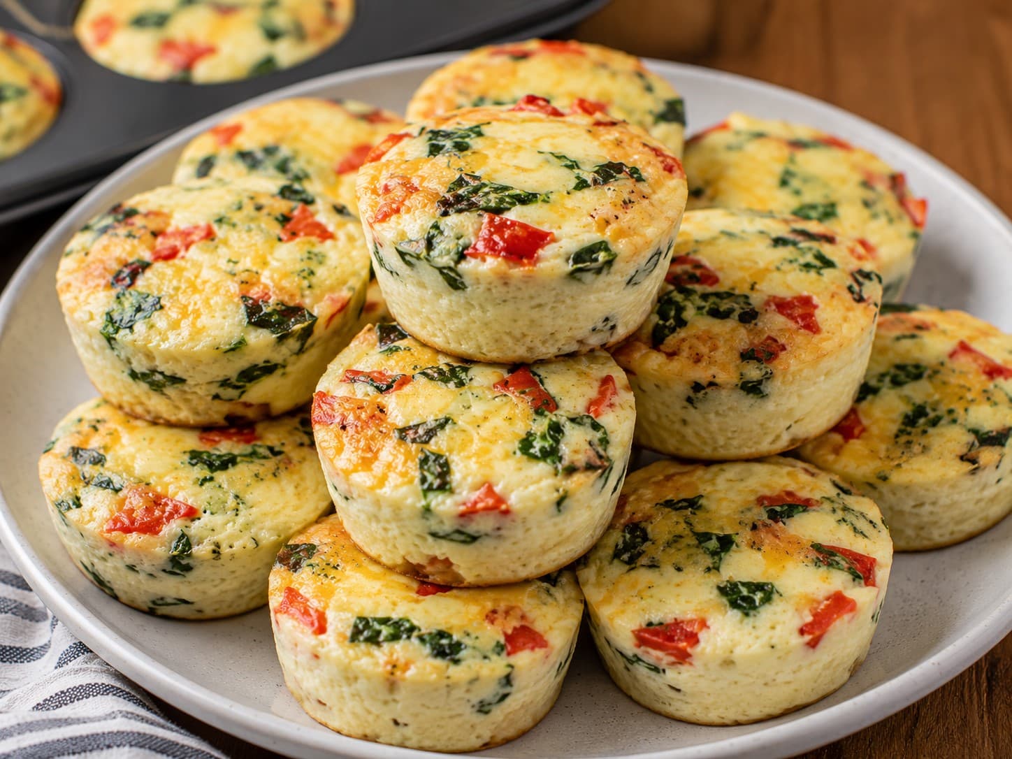 Egg White Bites (estilo Cafetería)