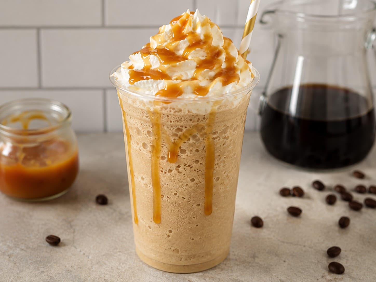 Frappuccino de Caramelo Keto
