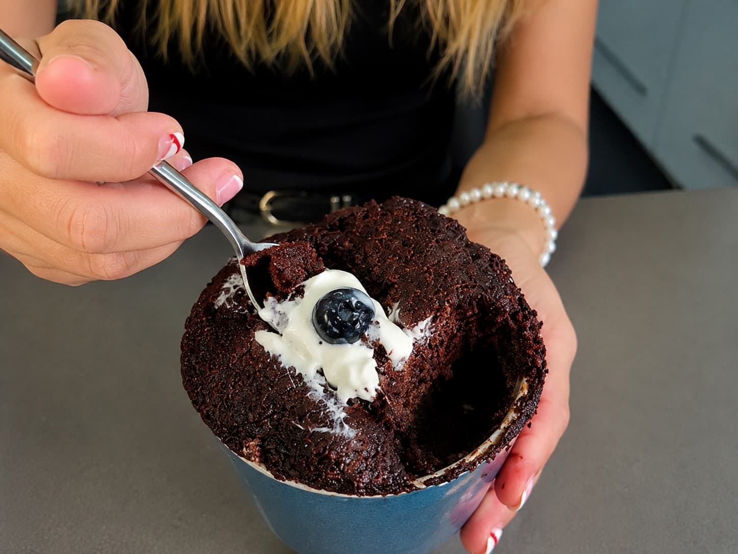 Keto Chocolate Mug Cake