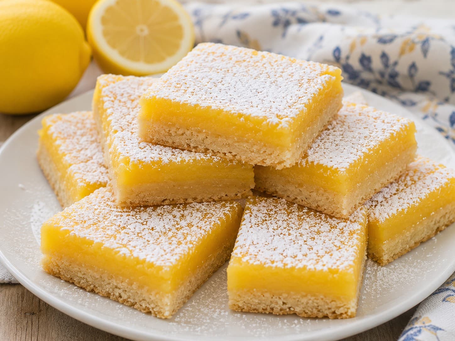 Lemon Bars (barras de Limón)