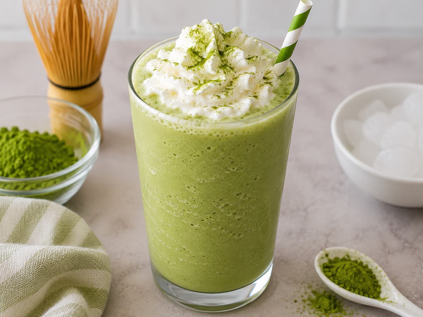 Matcha Frappé Keto