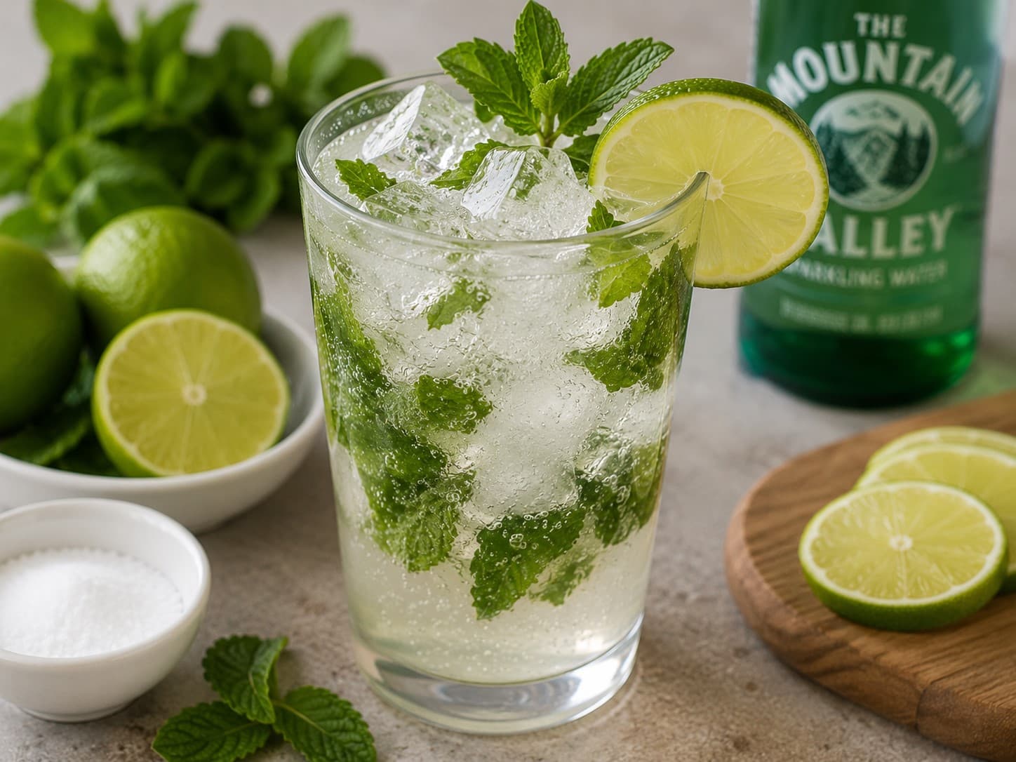 Mojito Sin Alcohol Keto