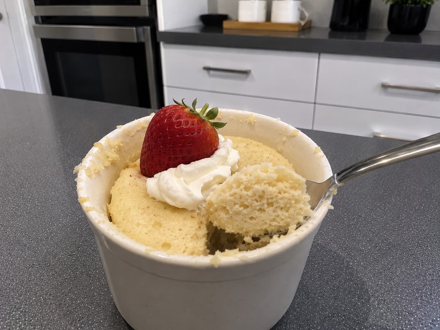 Mug Cake de Vainilla