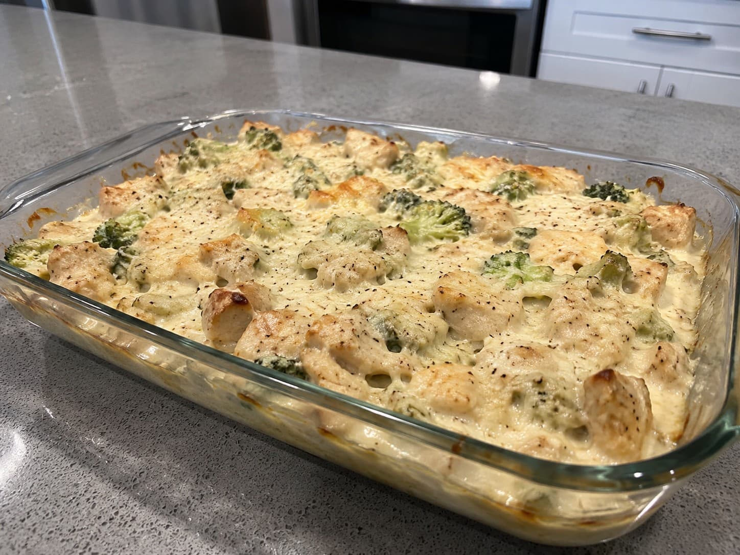Pollo Alfredo al Horno Keto